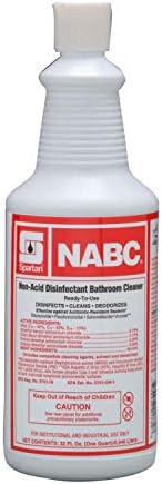 Limpiador de Baños Spartan NABC RTU Azul, 1 qt, Floral, Líquido | 12 por Caja - imagen 1