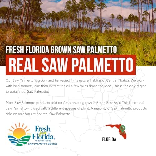 Extracto de Saw Palmetto – Potencia 10X, Grado Farmacéutico - Con Aceite de Semilla de Calabaza - Apoya la Salud Prostática, Alivia Problemas de - imagen 6