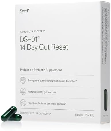 Seed 14 Días de Reinicio Intestinal - Prebiótico y Probiótico para Hombres y Mujeres - Salud Digestiva, Recuperación Rápida, Alivio de Inflamación y - imagen 1