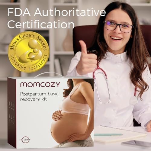 Kit Esencial para Recuperación Postparto Momcozy, Incluye Ropa Interior Desechable, Almohadillas para Pezones, Botella Peri y Más - imagen 3
