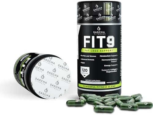 Píldoras para Pérdida de Grasa Sascha Fitness | Soporte de Colágeno | Balance de Líquidos | Ingredientes FIT9: 7Keto, Uva Ursi, Gotu Kola, - imagen 5
