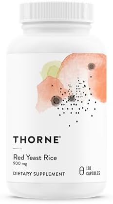 THORNE - Arroz Rojo de Levadura - Apoya Niveles de Colesterol Saludables, Salud Cardiaca y Presión Arterial - Certificado por Terceros - Sin Gluten, - imagen 1
