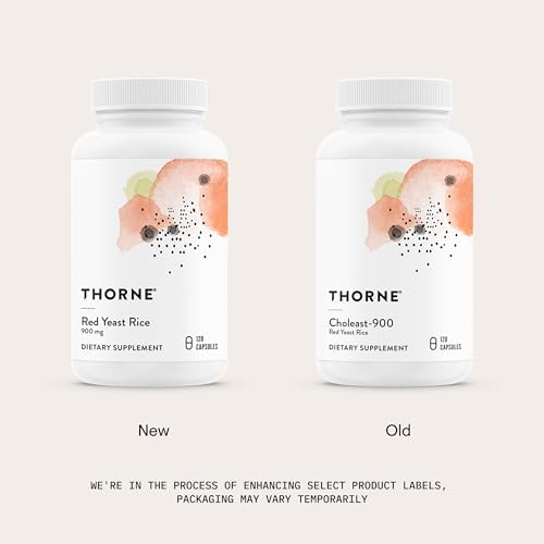 THORNE - Arroz Rojo de Levadura - Apoya Niveles de Colesterol Saludables, Salud Cardiaca y Presión Arterial - Certificado por Terceros - Sin Gluten, - imagen 3