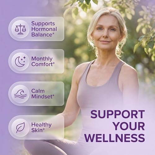 Cápsulas Clean Nutra de Raíz de Ñame Silvestre con Trébol Rojo, Cohosh Negro, Aceite de Onagra y más para el Equilibrio Hormonal de la Mujer - imagen 2