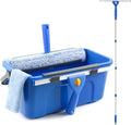 Kit de Limpieza de Ventanas con Cubeta de 3 Galones, Limpiaparabrisas de 14 y Fregador de 15, Mango Largo de 61, Herramienta Profesional para Uso en - imagen 1