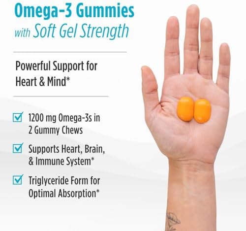 Gomitas Nordic Naturals Zero Azúcar Ultimate Omega - Frutas Tropicales - 54 Gomitas - No GMO - Bienestar Óptimo - 27 Porciones - imagen 3