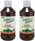 Extracto Líquido de Stevia Original Now Foods, 8 Onzas (Paquete de 2) - imagen 1