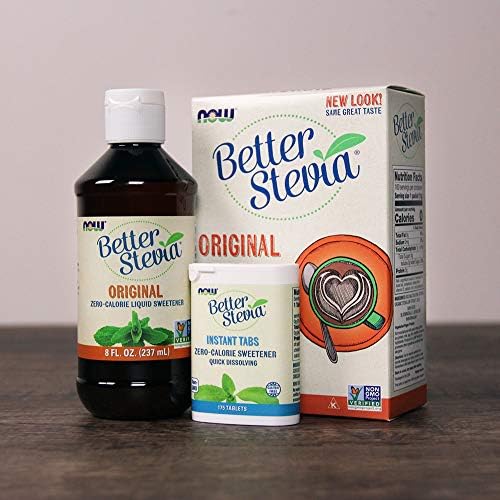Extracto Líquido de Stevia Original Now Foods, 8 Onzas (Paquete de 2) - imagen 5