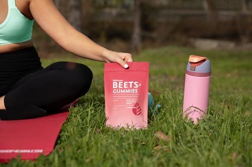 Gomitas Natrava Beets+ - Polvo de Remolacha Premium, Extracto de Semilla de Uva y Vitamina C - Apoya la Presión Arterial y Salud Cardiaca - 50 - imagen 8