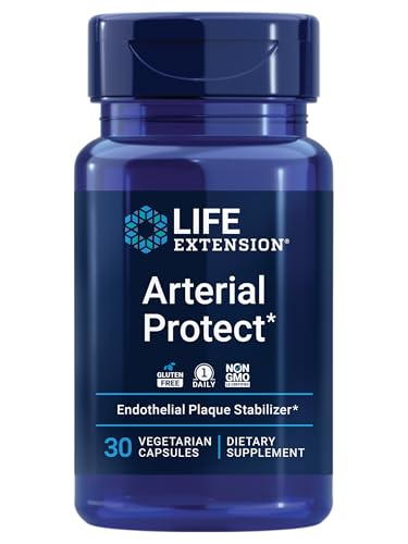 Life Extension Arterial Protect - Suplemento para la Presión Arterial y Salud Cardiaca - con gotu kola y extractos de Pycnogenol - 30 Cápsulas Sin - imagen 3
