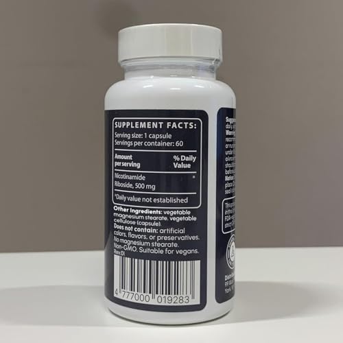 Suplemento partiQlar NR - Cápsulas de Nicotinamida Ribósido de Alta Pureza - Aumentador de NAD+ para Antienvejecimiento, Energía Celular y Reparación - imagen 7