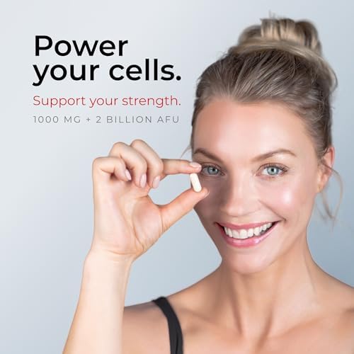 Cápsulas Neurogan Precursor Urolithin Pro+ – Soporte Mitochondrial y Energético, 1000 mg – Extracto Liposomal de Granada, CoQ10, Spermidina y PQQ – - imagen 3