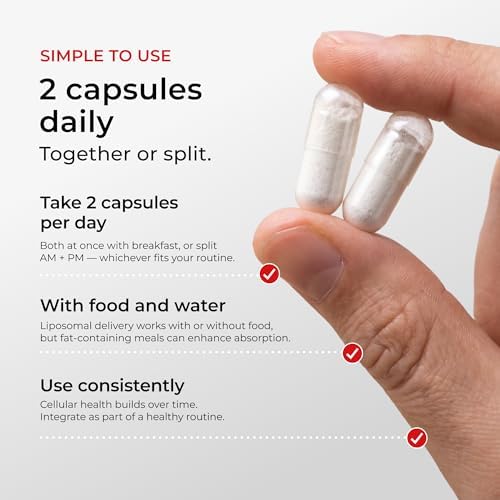 Cápsulas Neurogan Precursor Urolithin Pro+ – Soporte Mitochondrial y Energético, 1000 mg – Extracto Liposomal de Granada, CoQ10, Spermidina y PQQ – - imagen 7