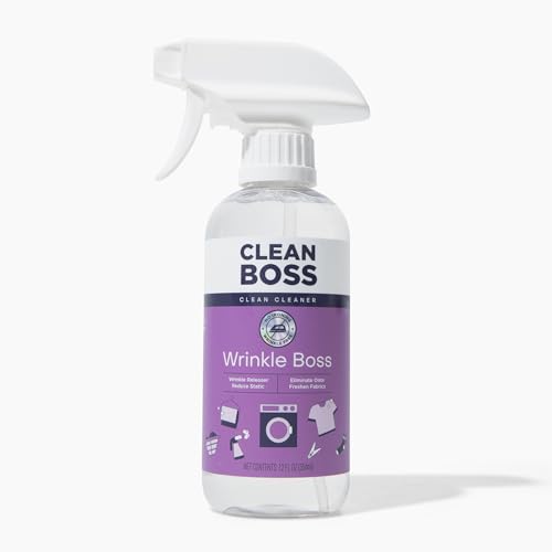CleanBoss Spray Antiarrugas para Ropa - 2 Botellas Más 1 Mini Tamaño de Viaje para Protección Antiarrugas en Movimiento - imagen 6