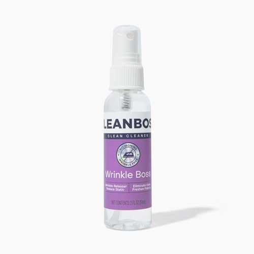 CleanBoss Spray Antiarrugas para Ropa - 2 Botellas Más 1 Mini Tamaño de Viaje para Protección Antiarrugas en Movimiento - imagen 7