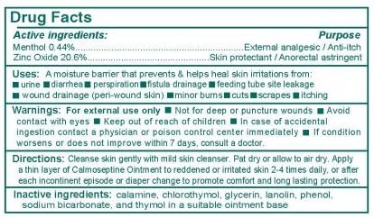Ungüento Calmoseptine para sanar irritaciones en la piel - 4 oz (Paquete de 5) - imagen 3