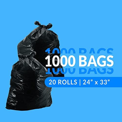 Bolsas de Basura Reli de 13 Galones | 1000 Bolsas | Negras | Para Cocina Alta | Resistentes - imagen 2