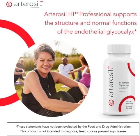 Calroy Health Sciences Arterosil HP Profesional - Soporte para el Glucocálix Endotelial - Salud Cardiaca y Arterial - Soporte a la Circulación - - imagen 2
