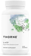 THORNE - 5-HTP con Vitamina B6 - Suplemento para el Sueño y Manejo del Estrés - 90 Cápsulas Sin Gluten, Lácteos ni Soja - imagen 1