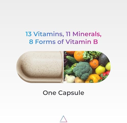 Multivitamínico Metilado Livingood Daily para Hombres y Mujeres, Suplemento con Ácido Alfa Lipoico, Vitaminas B, Hierro, Zinc y Selenio, 60 Cápsulas - imagen 5