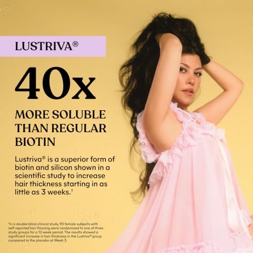 Lemme Grow Suplemento para el Crecimiento del Cabello en Gominolas con Vitaminas para Hombres y Mujeres, Biotina y Lustriva, Sabor Berry, 30 Días - imagen 3
