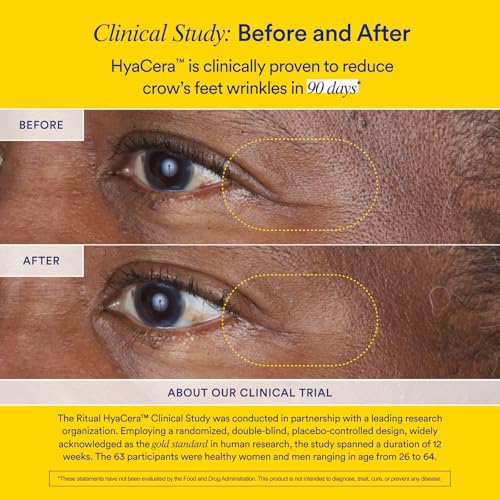Suplemento de Piel con Ácido Hialurónico Ritual - Con Hyabest® y Ceratiq® - HyaCera Clínicamente Comprobado para Reducir Arrugas y Mejorar la - imagen 5