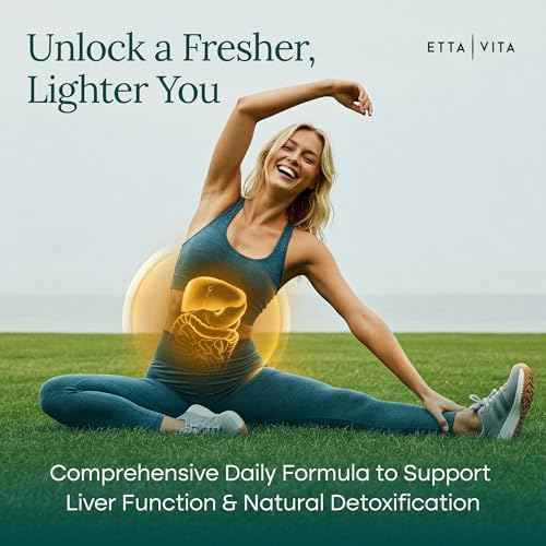 Suplemento Detox y Reparación del Hígado - Detox de Microplásticos y Zeolita para Salud Digestiva, Cognición y Energía Natural - Glutatión, NAC, - imagen 3