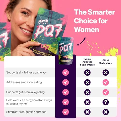 Suplemento Primal Queen PQ7 para Control de Apetito en Mujeres – Ayuda a Controlar Antojos, Hambre y Señales de Saciedad – Fórmula Sin Estimulantes - imagen 7