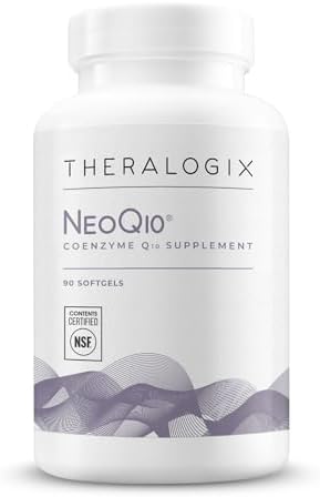Suplemento Theralogix NeoQ10 Coenzima Q10 - Apoyo para la Salud del Corazón y Fertilidad - Suplemento de CoQ10 para Hombres y Mujeres - Certificado - imagen 1