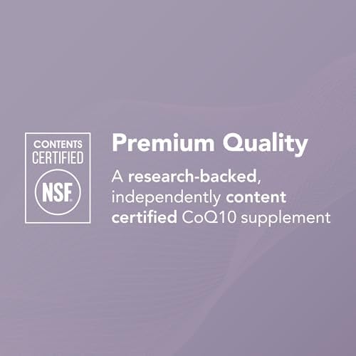 Suplemento Theralogix NeoQ10 Coenzima Q10 - Apoyo para la Salud del Corazón y Fertilidad - Suplemento de CoQ10 para Hombres y Mujeres - Certificado - imagen 5