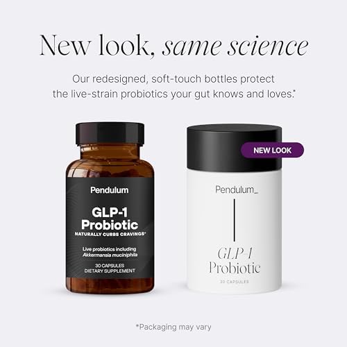 Probiotico Pendulum GLP-1 – Controla el Apetito y Manejo de Antojos, Mejora la Regularidad y Salud Digestiva con Akkermansia y Otras Cepas (30 - imagen 2