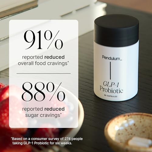Probiotico Pendulum GLP-1 – Controla el Apetito y Manejo de Antojos, Mejora la Regularidad y Salud Digestiva con Akkermansia y Otras Cepas (30 - imagen 4