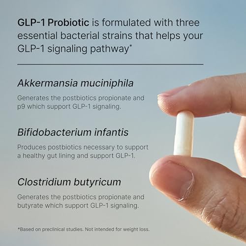 Probiotico Pendulum GLP-1 – Controla el Apetito y Manejo de Antojos, Mejora la Regularidad y Salud Digestiva con Akkermansia y Otras Cepas (30 - imagen 5