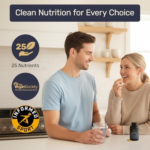 Inessa Multivitamínico Metilado para Hombres y Mujeres - Multivitaminas Naturales Diarias con CoQ10 100mg, Vitaminas D3, K2, A, Complejo B, Ácido - imagen 4