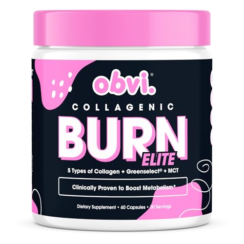 Obvi Burn Elite - Suplemento de Colágeno para Mujeres - Apoyo Fitness y Metabólico - Movilidad Saludable - Fórmula Termogénica Natural - Sin Gluten - - imagen 2