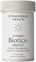 Biotics para Mujeres de Stonehenge Health, Probiótico 70 Mil Millones CFU, 24 Cepas + Fibra Prebiótica, Soporte Digestivo, Inmunológico y del Ánimo, - imagen 1