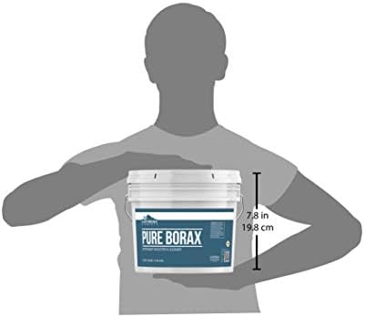 Polvo de Borax Earthborn Elements (1 Galón), Limpiador Multifuncional y Potenciador de Detergente, Cubeta Re sellable (144 Onzas) - imagen 7
