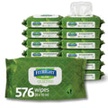 Toallitas de Limpieza Personal FitRight Aloe, Pesadas y Acolchadas, Sin Fragancia, 576 Piezas, 8 x 12 Pulgadas, Toallitas para Incontinencia Adulto - imagen 1