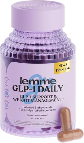 Lemme GLP-1 Soporte Diario, Ingredientes Clínicamente Estudiados para Reducir el Hambre y Antojos, Promover la Producción de GLP-1, 1 Mes de - imagen 1