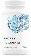THORNE - PharmaGABA-100 - Suplemento de GABA - 100 mg de Ácido Gamma-Aminobutírico Natural - Apoya la Calma y Sueño Reparador - 60 Cápsulas - imagen 1