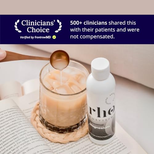 Rho Nutrition Magnesio Liposomal - Suplemento Líquido de Bisglicinato de Magnesio de Alta Absorción - Apoya la Recuperación Muscular, Relajación y - imagen 6