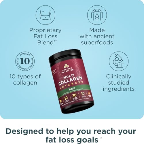 Colágeno Hidrolizado Avanzado en Polvo Ancient Nutrition con Probióticos y Vitamina C, Canela, 25 Porciones, Apoya el Control de Peso y el Desarrollo - imagen 2