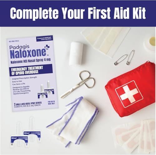 Spray Nasal Naloxona HCI Padagis, 4 mg – Tratamiento de Emergencia para Sobredosis de Opioides, 2 Dosis de Uso Único - imagen 5