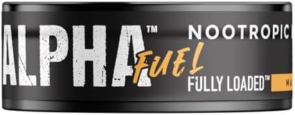 Pouches Nootrópicos Fully Loaded Alpha Fuel (Mango Fuel) - 5 latas, 15 pouches por lata - Pouches energéticos con cafeína y mezcla nootrópica - imagen 7