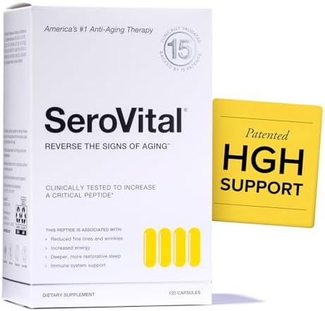 Complejo Renovador Serovital - Suplementos Antienvejecimiento - Aminoácidos y Péptidos - Mejora de Energía e Inmunidad, Sueño Profundo, Suministro - imagen 1