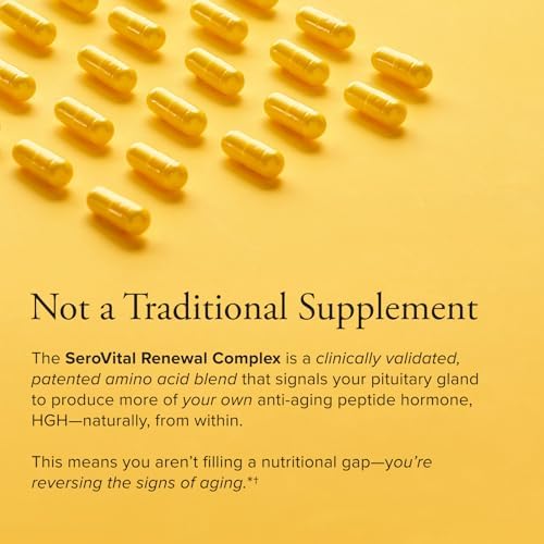 Complejo Renovador Serovital - Suplementos Antienvejecimiento - Aminoácidos y Péptidos - Mejora de Energía e Inmunidad, Sueño Profundo, Suministro - imagen 6
