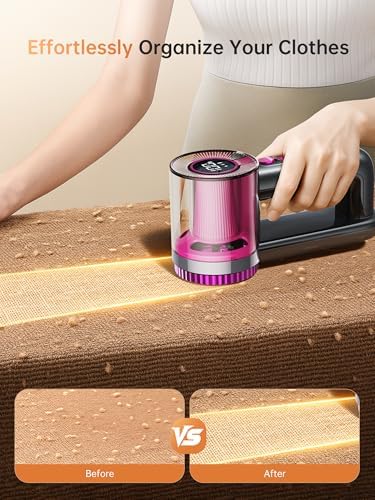 Desfibradora Eléctrica DRFLASH 2 en 1 Recargable - Removedor de Pelusa con 3 Velocidades y Pantalla LED Digital, Carga Rápida Tipo C para Ropa, - imagen 3