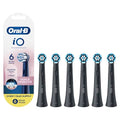 Cabezas de Repuesto Oral-B iO para Encías y Sensibles, 6 Piezas, Cabezas de Cepillo de Dientes Eléctrico, Color Negro - imagen 1