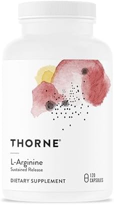THORNE - L-Arginina de Liberación Prolongada - Apoya la Salud Cardiaca, Producción de Óxido Nítrico, Capacidad de Ejercicio y Flujo Sanguíneo Óptimo - imagen 1