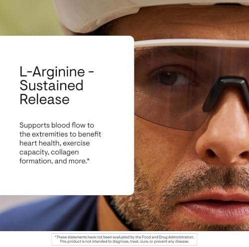 THORNE - L-Arginina de Liberación Prolongada - Apoya la Salud Cardiaca, Producción de Óxido Nítrico, Capacidad de Ejercicio y Flujo Sanguíneo Óptimo - imagen 3